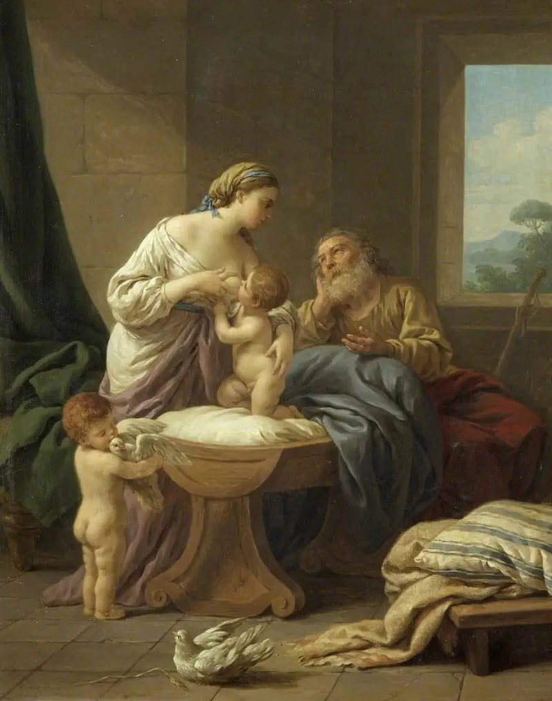 God ålderdom - Louis Jean François Lagrenée