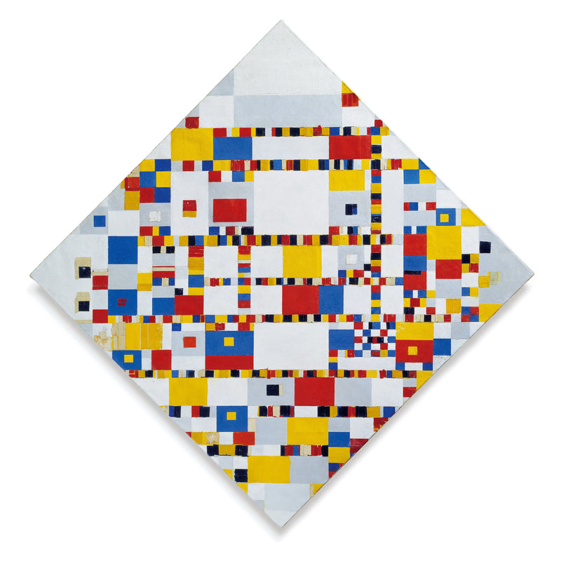 Seger Boogie Woogie - Piet Mondrian