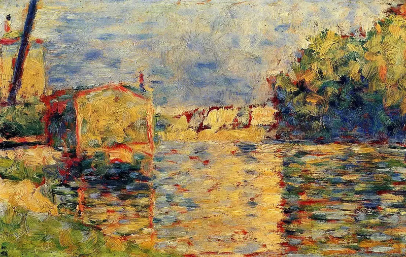 Flodbank - Georges Seurat