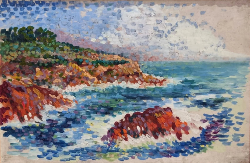 Havsscen - Henri-Edmond Cross