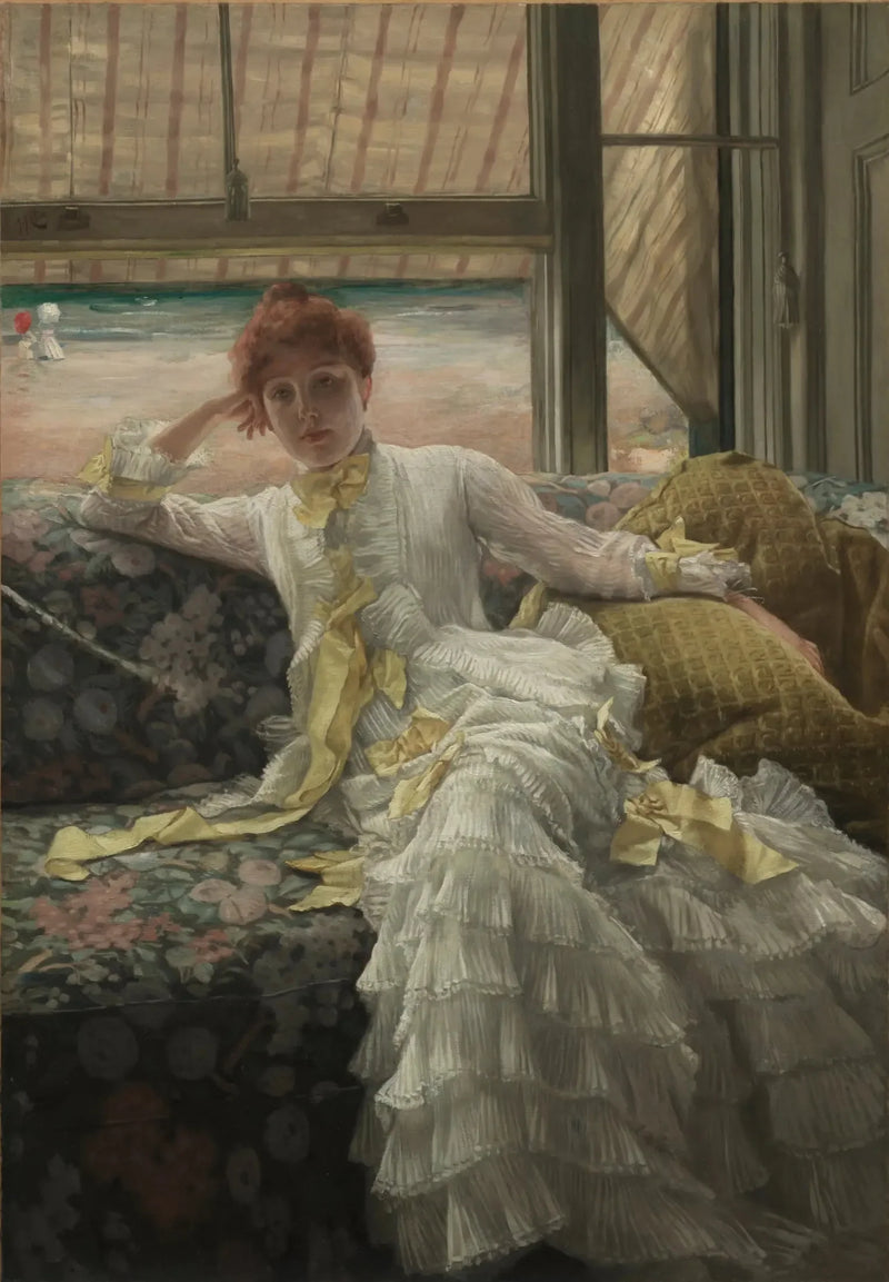 Havsbord (juli: prov på ett porträtt) - James Tissot