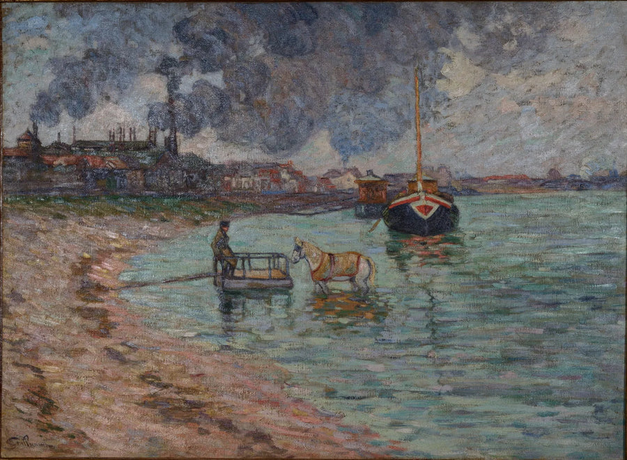 Seinebordet i Charenton - Armand Guillaumin
