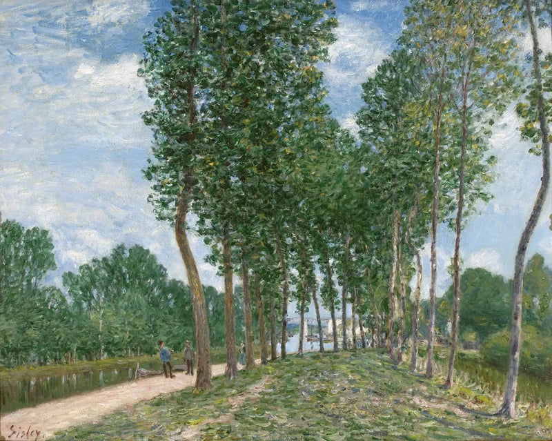 Loing vid Moret - Alfred Sisley