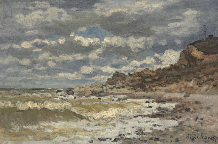 Havet runt Sainte-Adresse W113 - Claude Monet