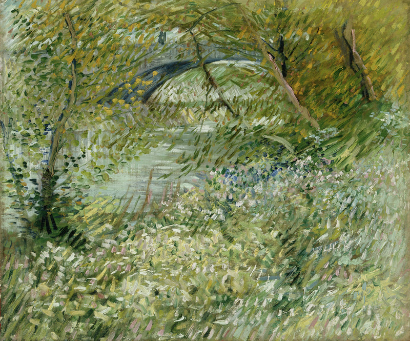 Flodkant på våren - Vincent van Gogh