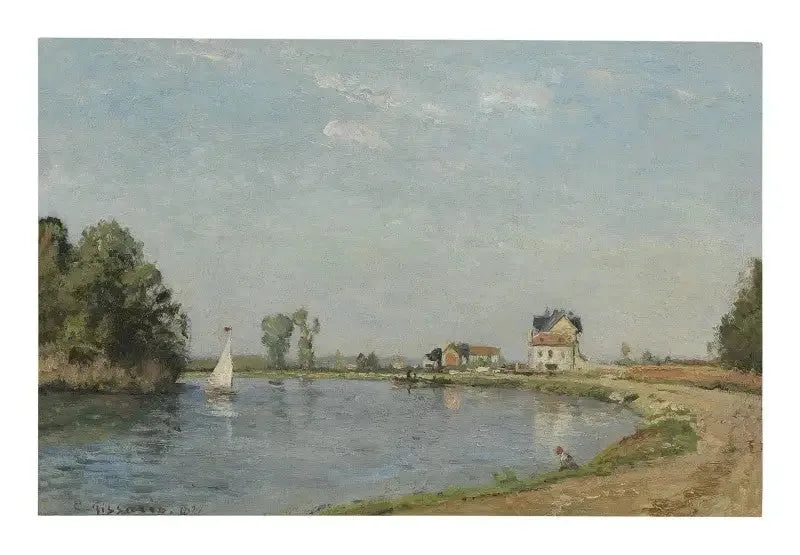 Flodbanker - Camille Pissarro