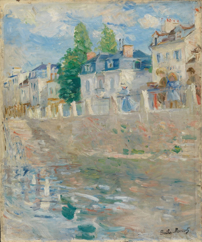 Seine-stränderna - Berthe Morisot