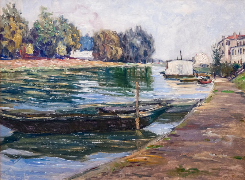 Seine-stränderna - Gustave Caillebotte