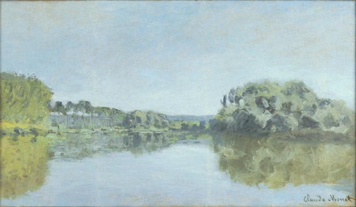 Bords de la Seine à Argenteuil – œuvre d’attribution contestée à Claude Monet