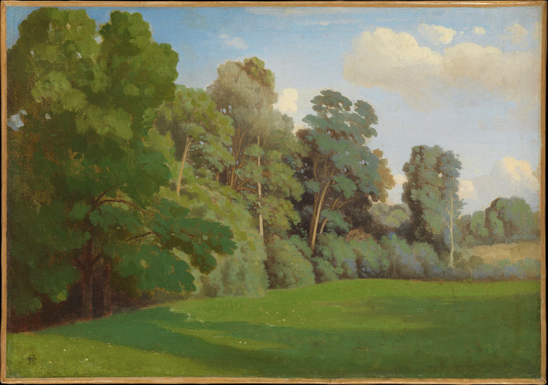 Bordure d'un bois - Théodore Caruelle d'Aligny