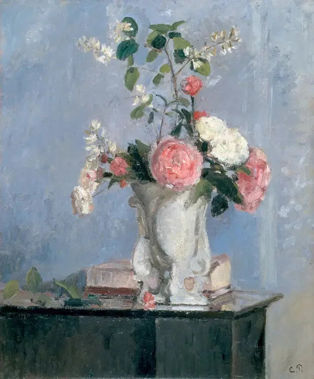 Blomsterbukett - Camille Pissarro