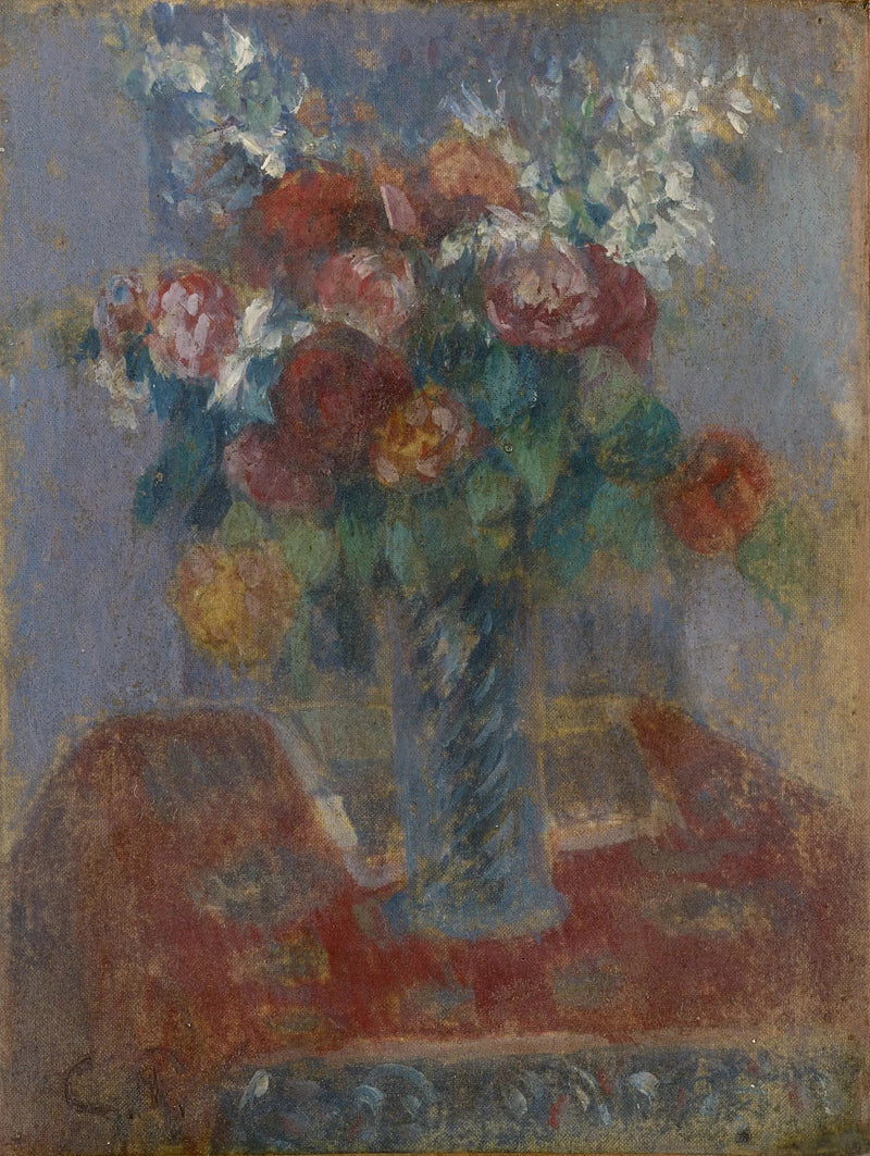 Blomsterbukett - Camille Pissarro