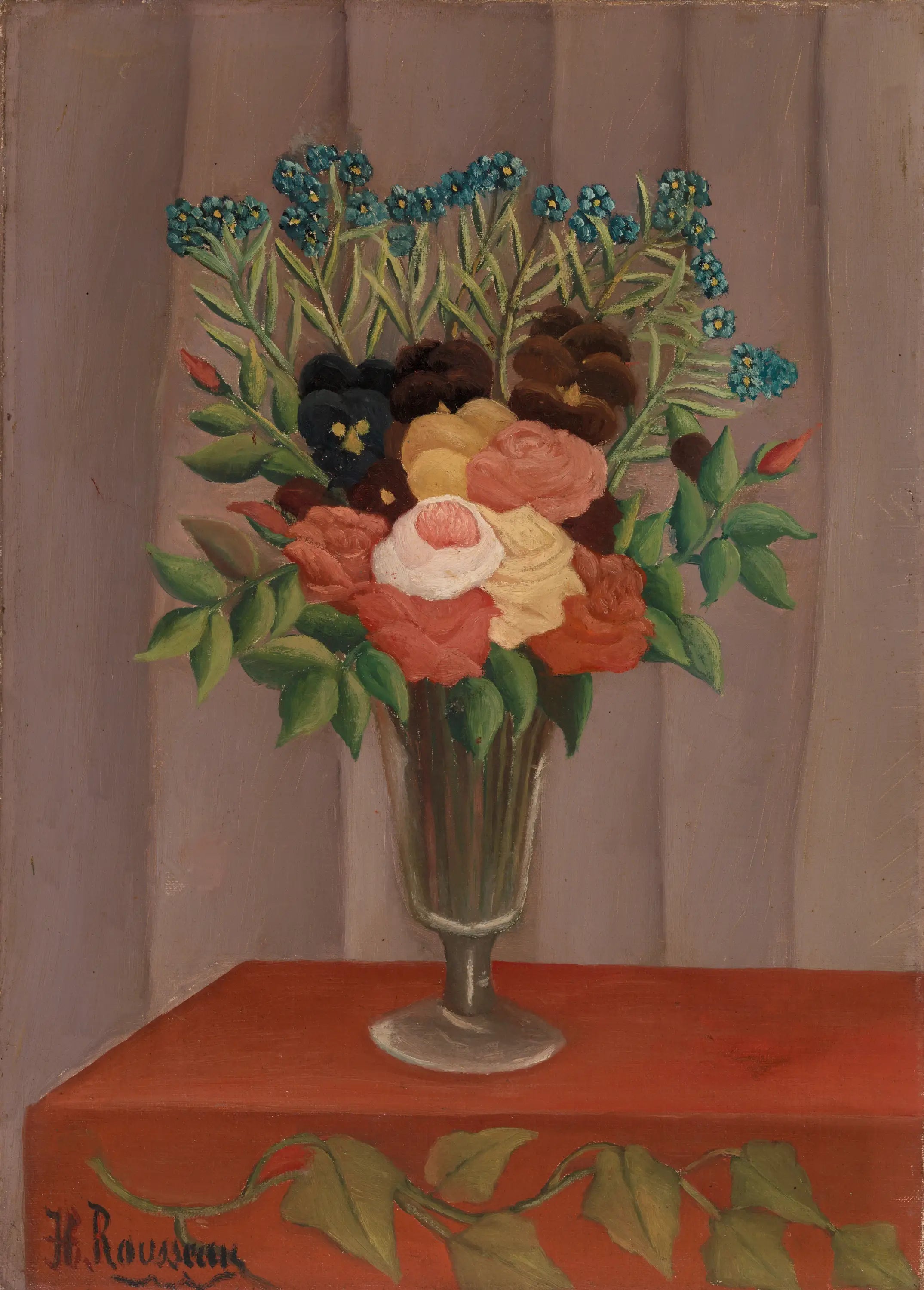 Bouquet de fleurs - Henri Rousseau - Alpha Reproduction