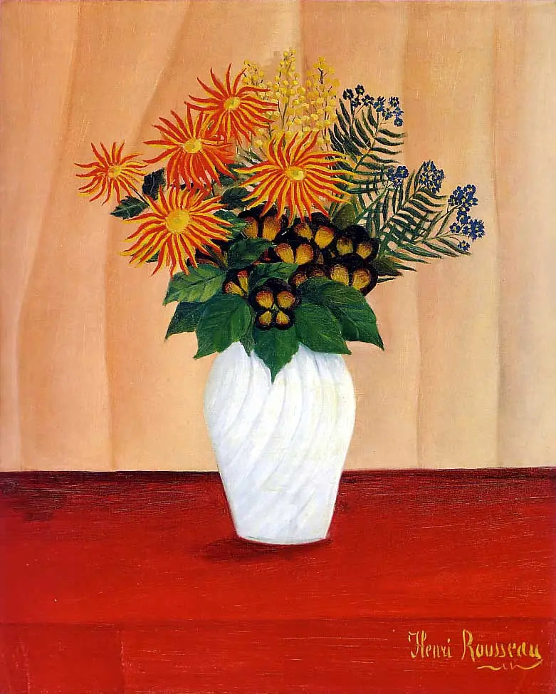 Bouquet de fleurs - Henri Rousseau - Alpha Reproduction