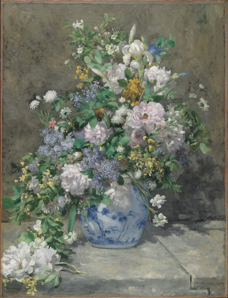 Vårbukett - Pierre-Auguste Renoir