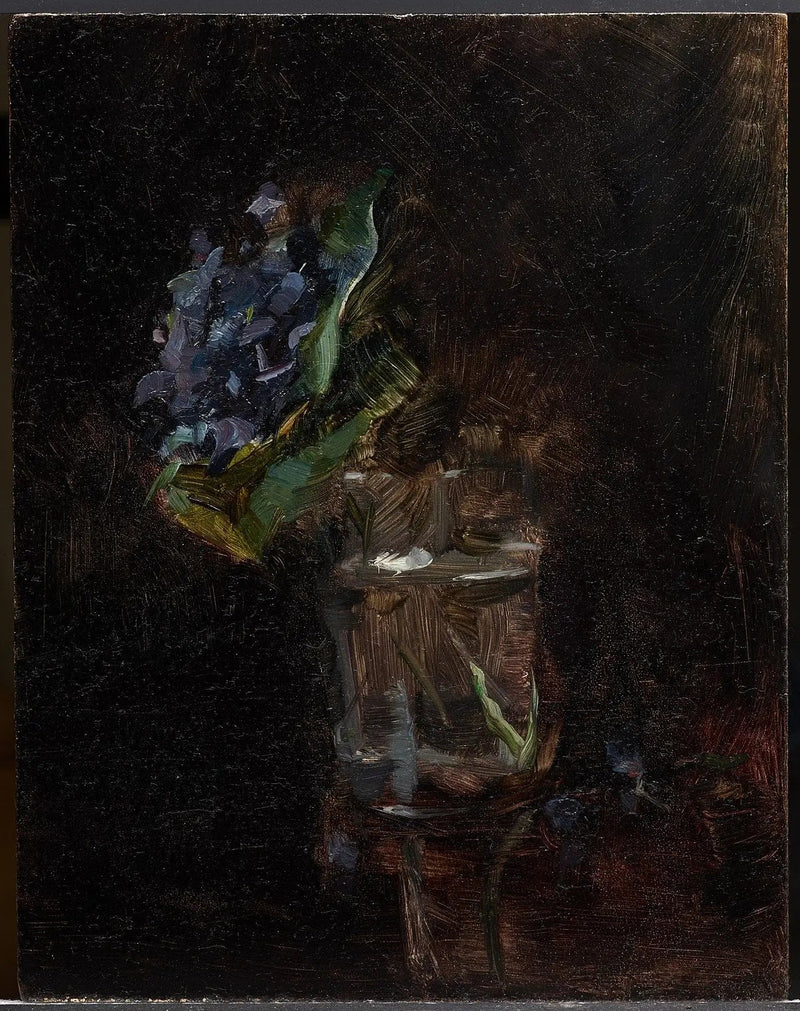 Bukett av violer i en vas - Henri de Toulouse-Lautrec
