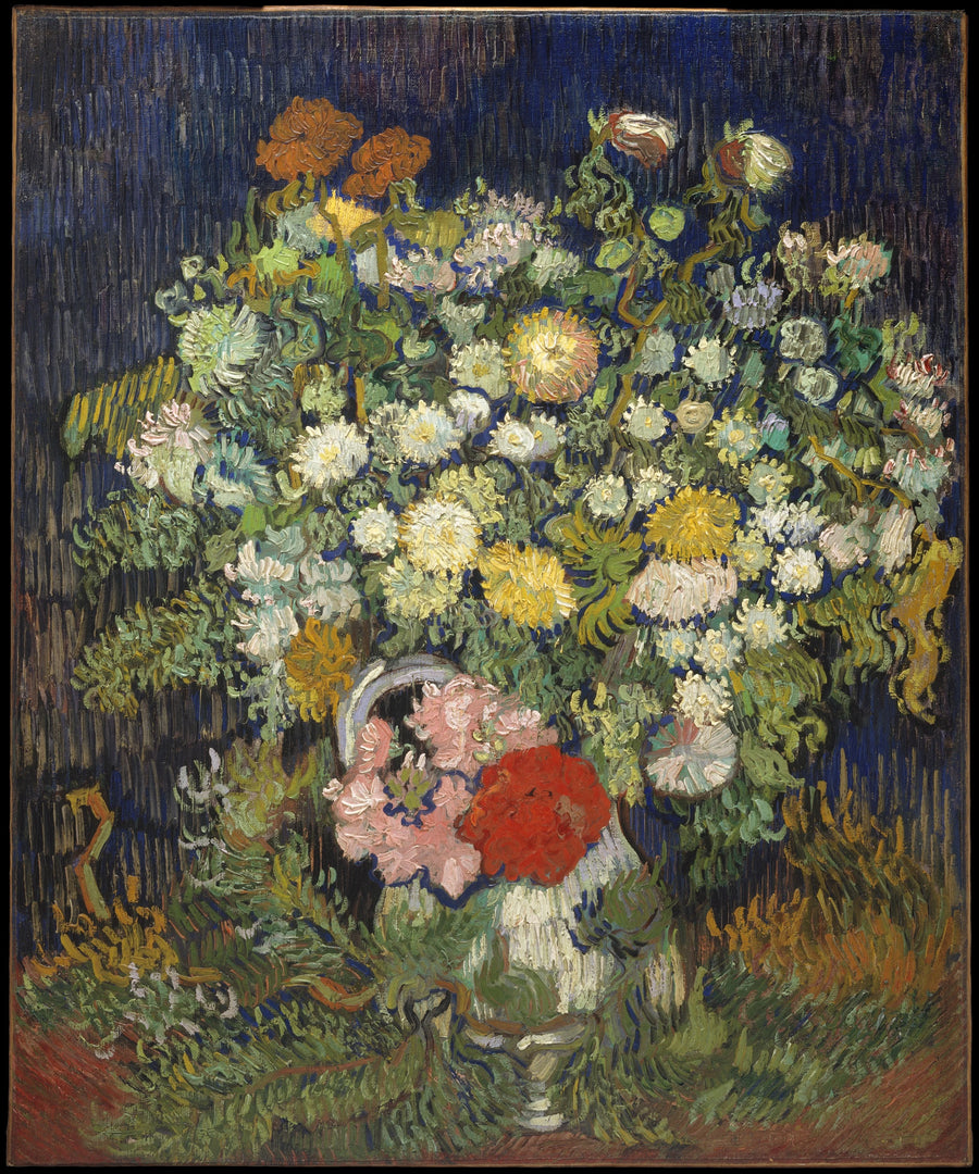 Blomsterbukett i en vas - Vincent van Gogh