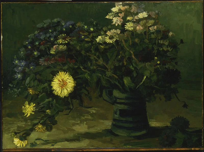 Stilleben med en bukett prästkragar - Vincent van Gogh