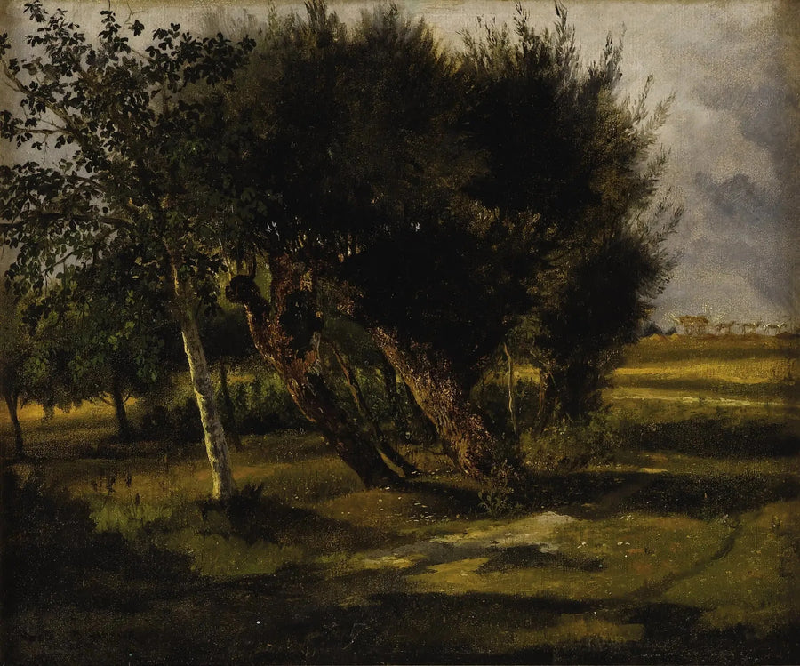 Trädbuketter på ängen - Rosa Bonheur