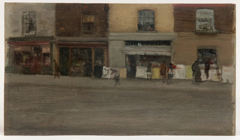 Chelsea-butiker - James Abbott McNeill Whistler