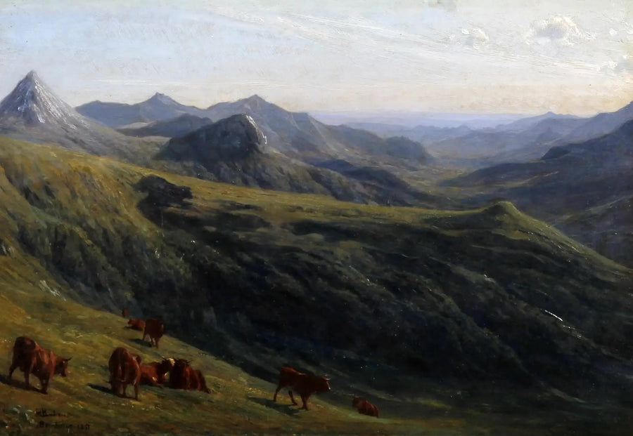 Kreatur på en kulle - Rosa Bonheur