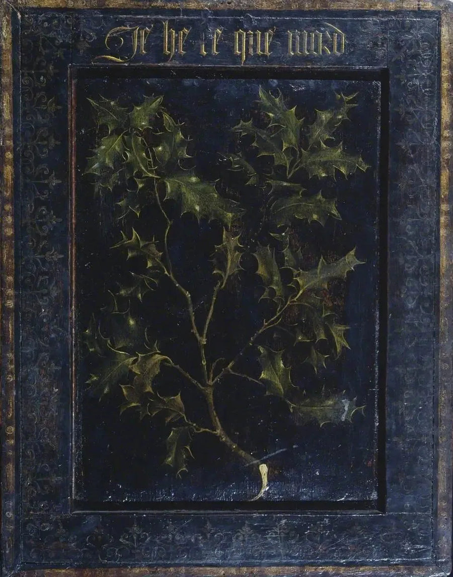 Hagtorneskvist (baksida) - Rogier van der Weyden