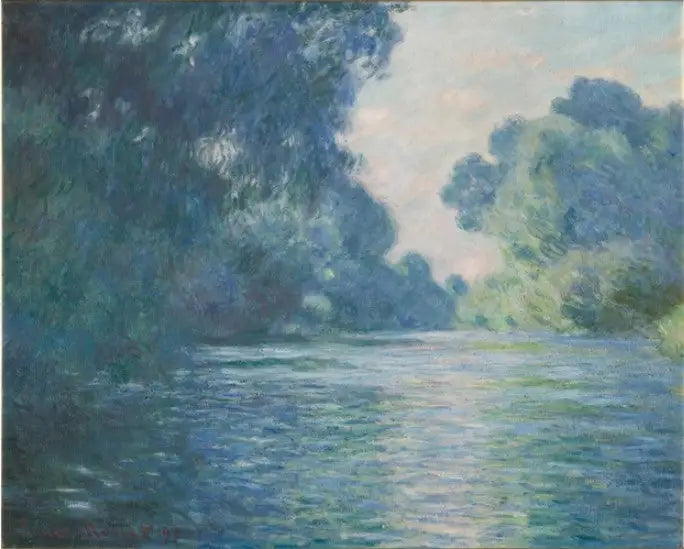 Seine-arm nära Giverny - Claude Monet