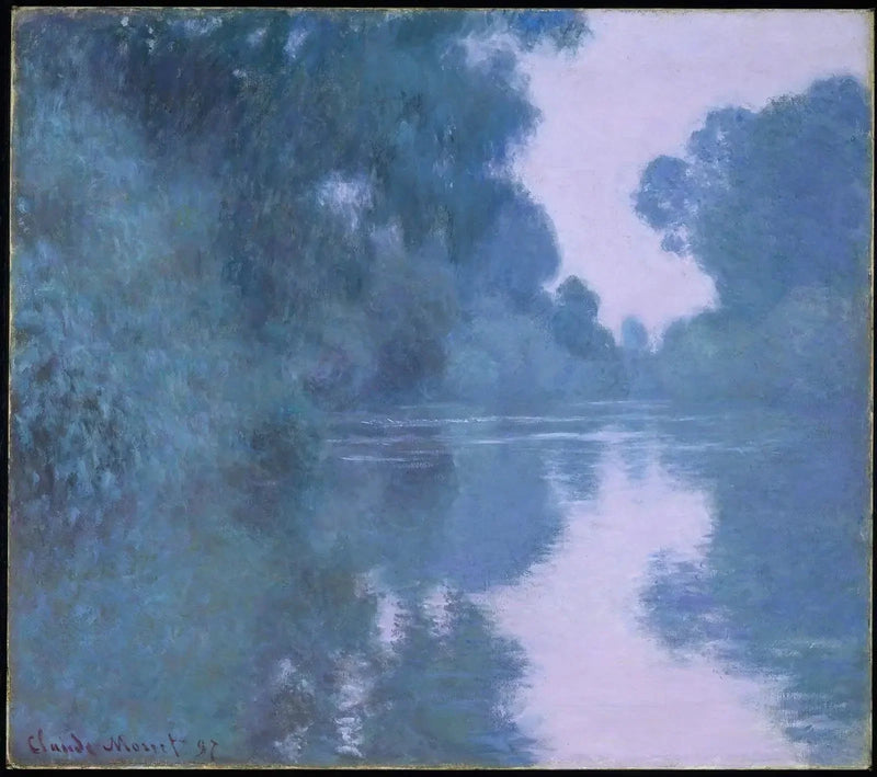 Seine-arm nära Giverny. - Claude Monet
