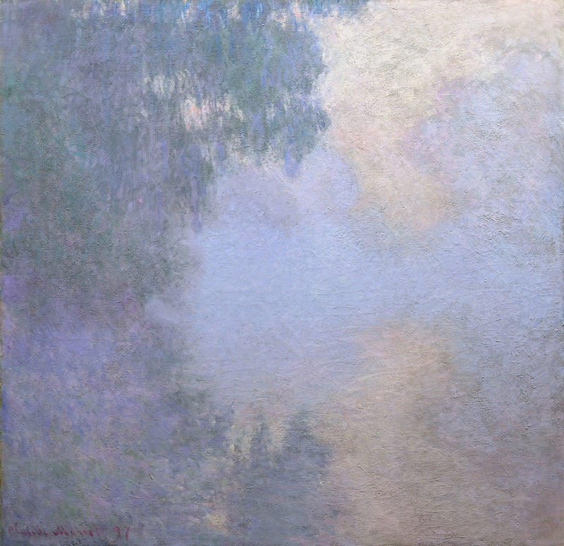 Morgon på Seine - Claude Monet