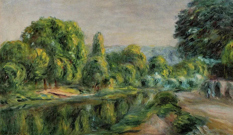 Den livliga armen i Croissy - Pierre-Auguste Renoir