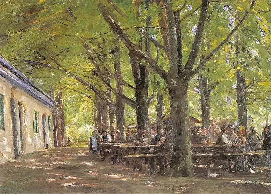 landsbygdsbryggeri i Brannenbourg - Max Liebermann