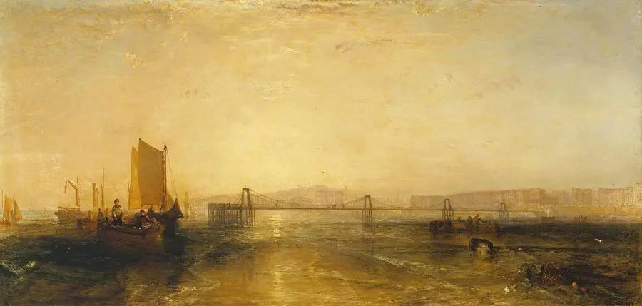 Brighton från havet - J. M. W. Turner