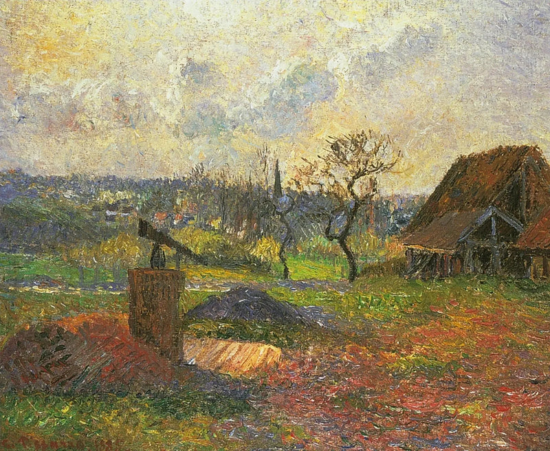 Tegelbruket i Éragny - Camille Pissarro
