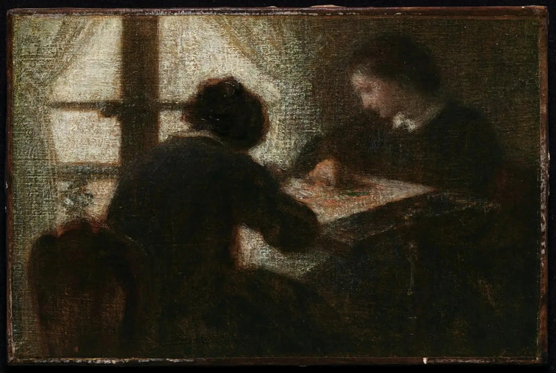 Brodöser framför ett fönster - Henri Fantin-Latour