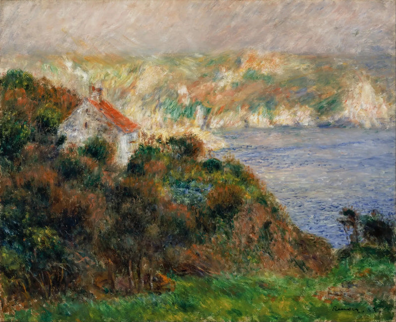 Dimma över Guernsey - Pierre-Auguste Renoir