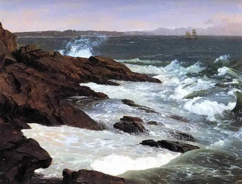 Dimma utanför Mont Désert - Frederic Edwin Church