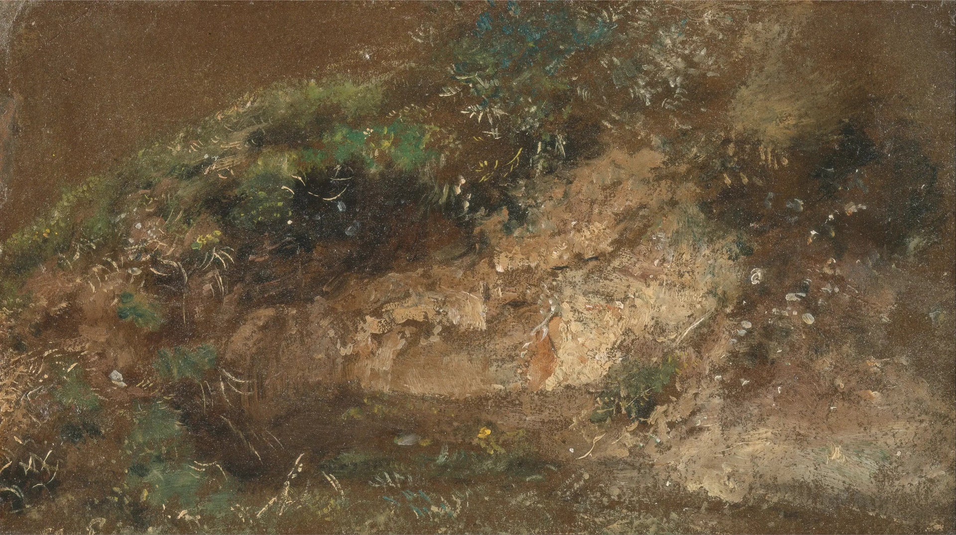 Broussailles - John Constable image 1 reproduction artisanale de tableau
