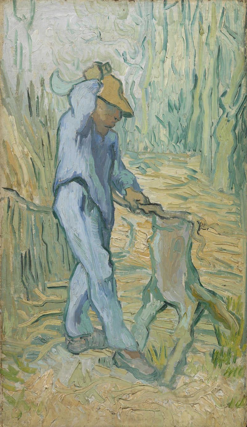 Skogshuggaren (efter Millet) - Vincent van Gogh