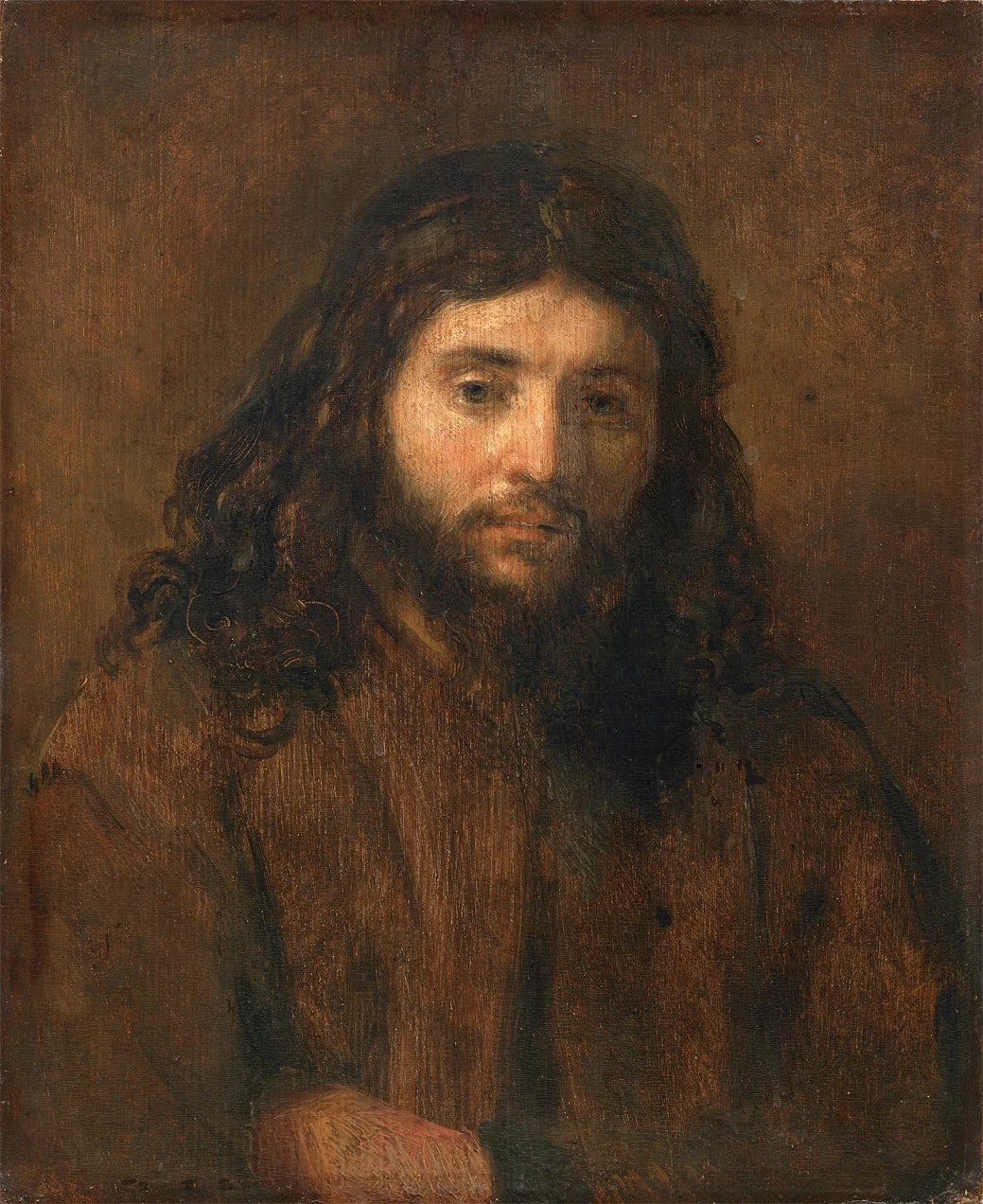 Buste du Christ — cercle de Rembrandt, après 1648, Museum Bredius