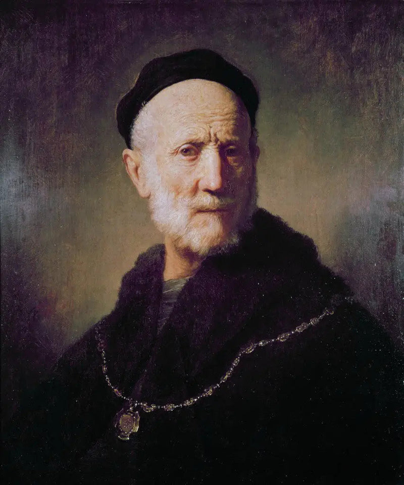 Byst av en gammal man - Rembrandt