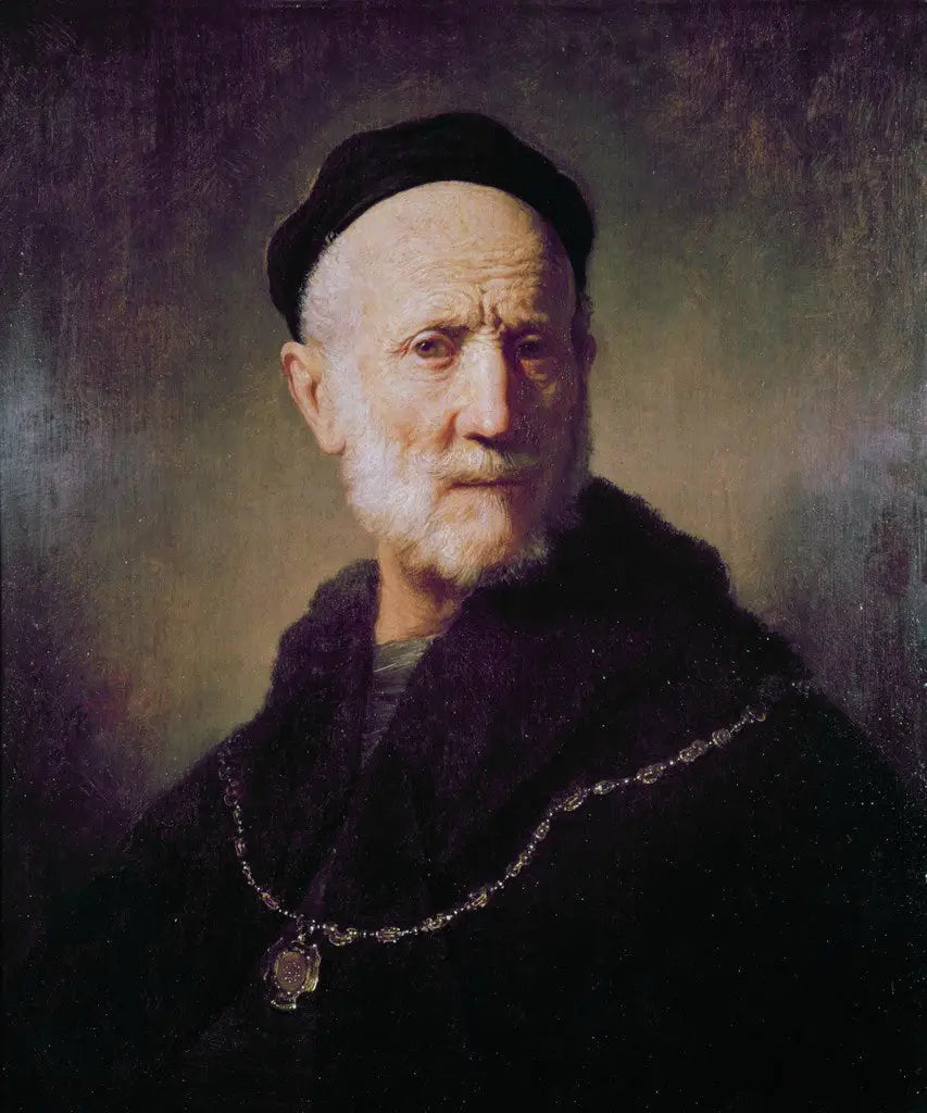 Byst av en gammal man - Rembrandt