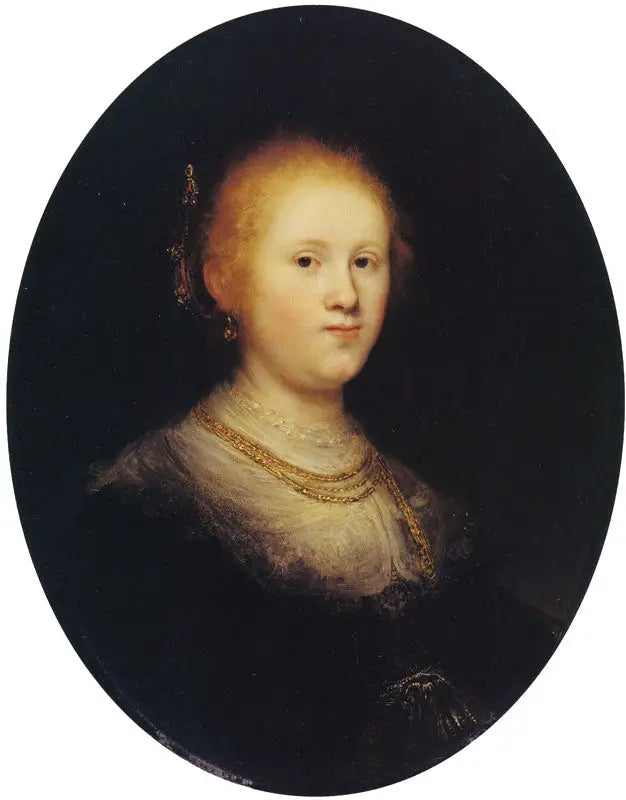 Byst av en ung kvinna - Rembrandt