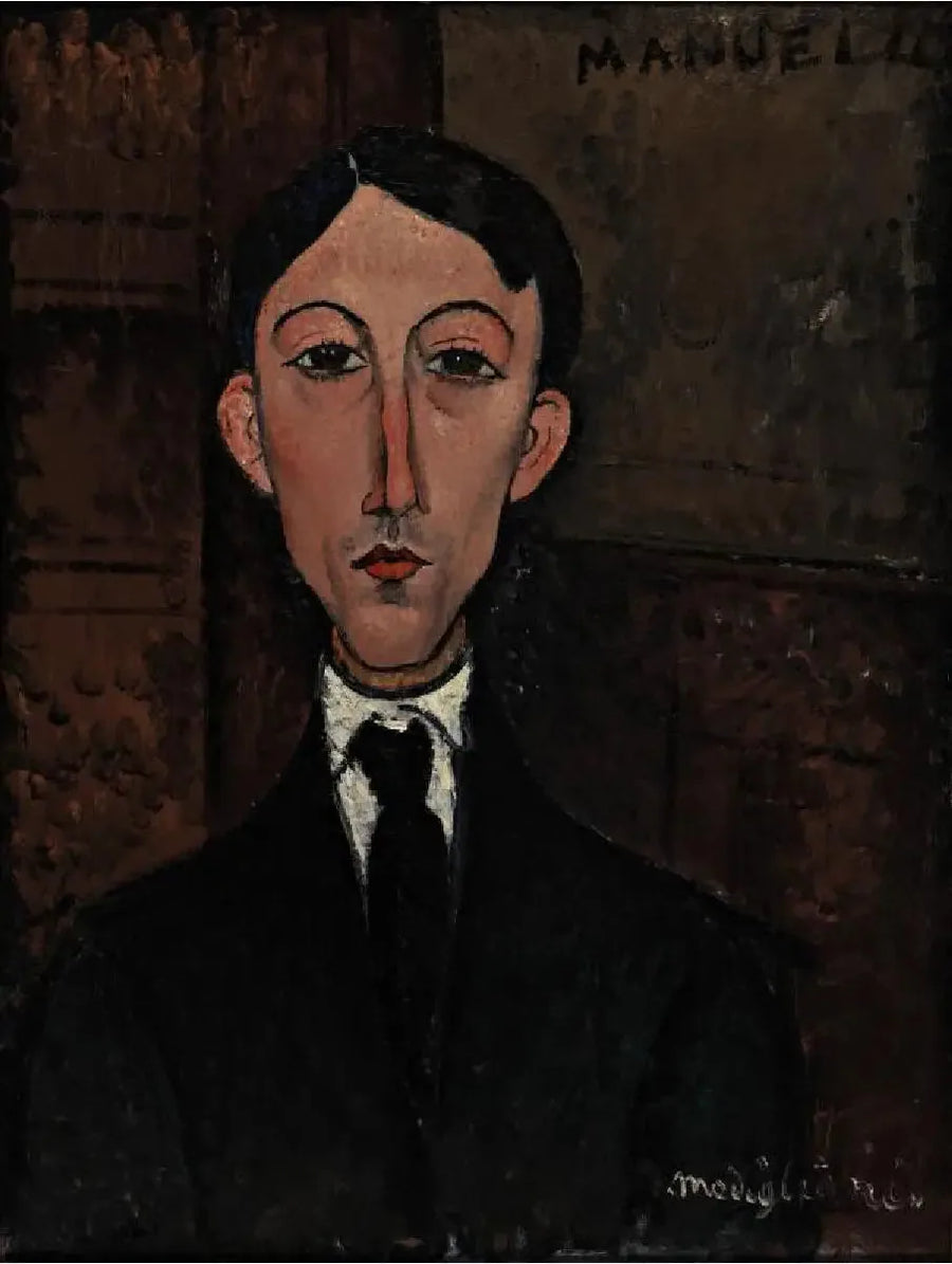Byst av Manuel Humbert - Amedeo Modigliani