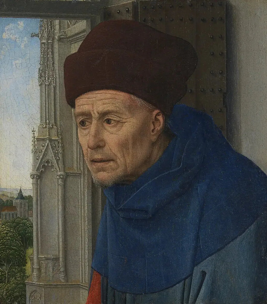 Stående avbildning av Sankt Josef - Rogier van der Weyden