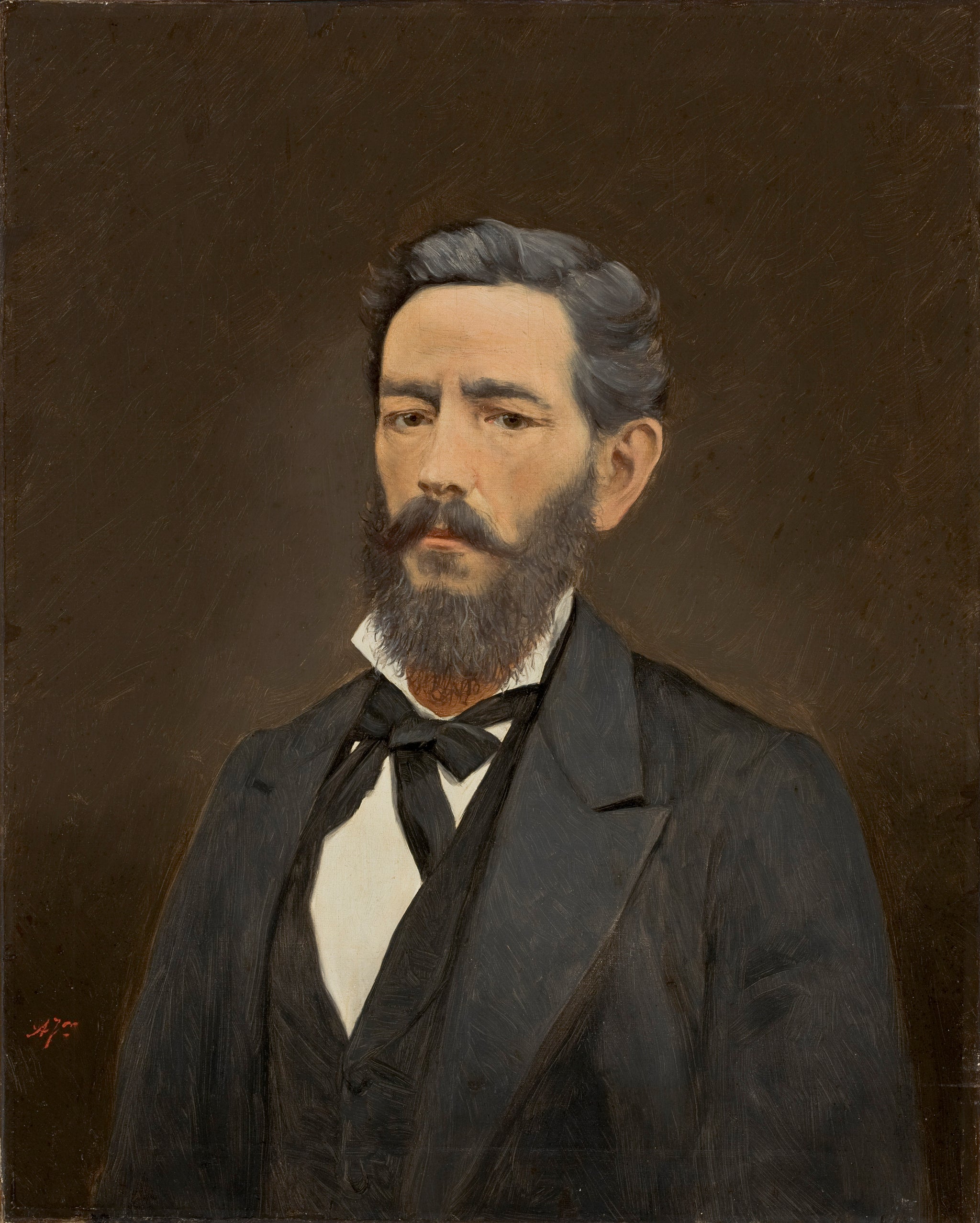 Buste d’homme image 1 reproduction peinte à la main