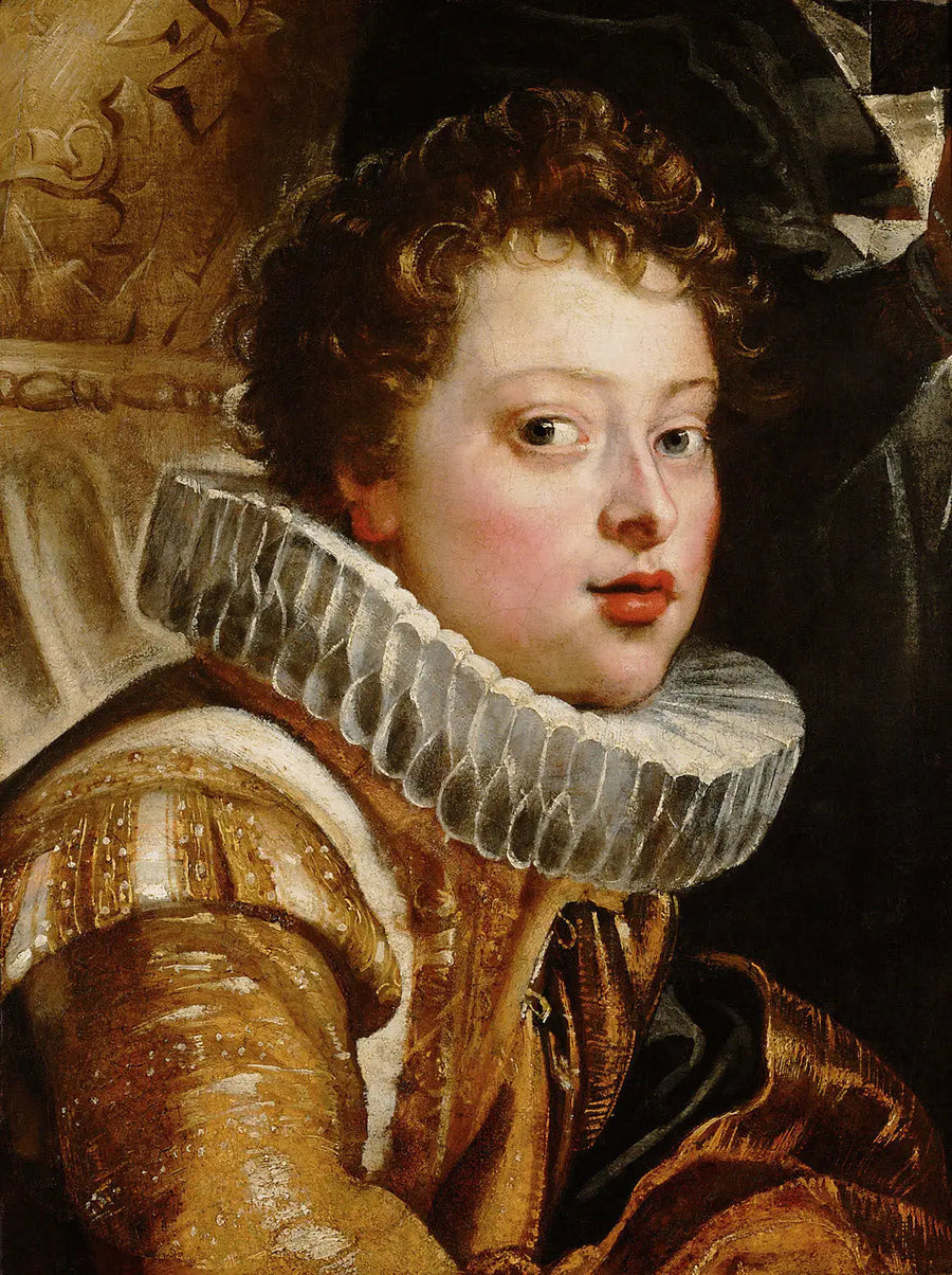 Byst av prins Francesco Gonzaga (fragment) - Peter Paul Rubens