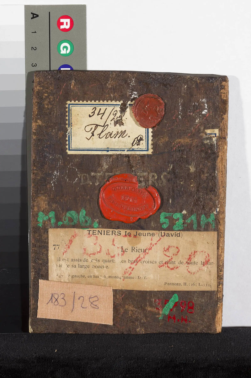 En leende pojkes bust - David Teniers den yngre