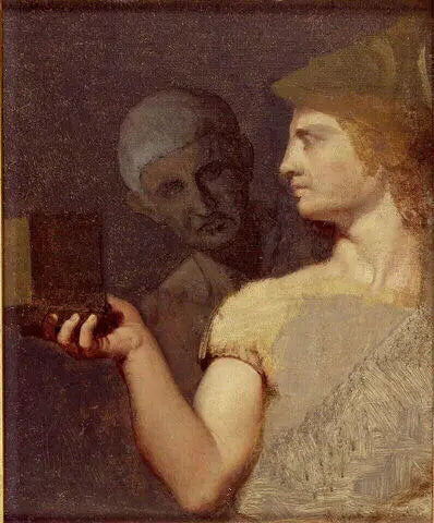 Buster av Alexandre och Aristarque - Jean-Auguste-Dominique Ingres