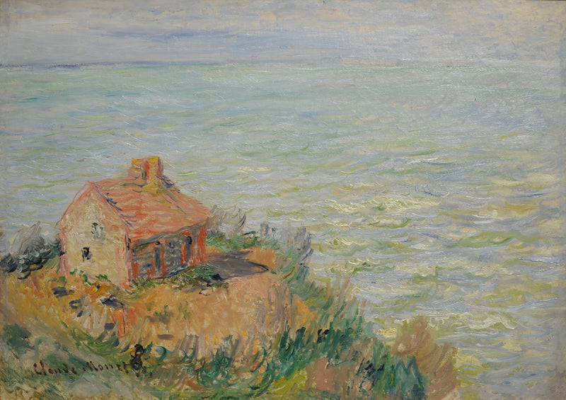 Tulltjänstemännens hytt, eftermiddagseffekt W737 - Claude Monet