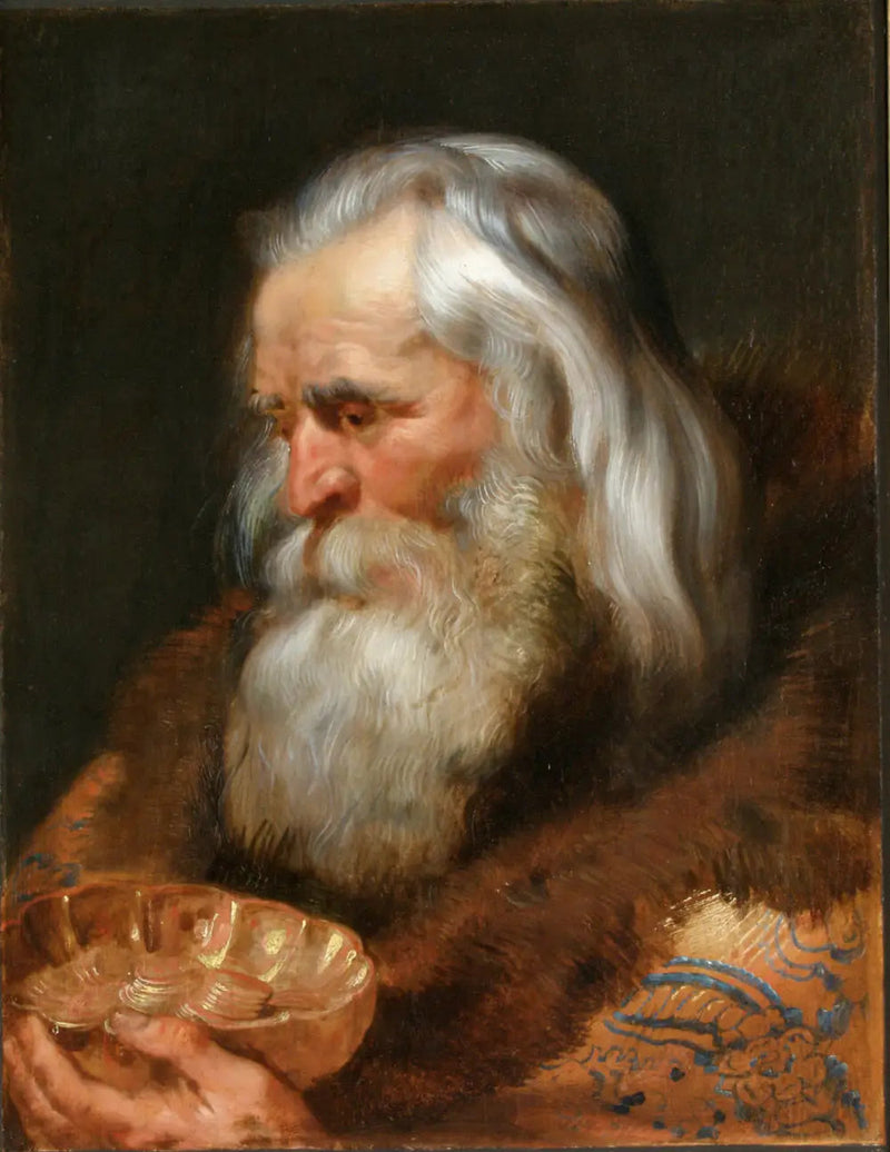 Befälhuvud av de vise männen - Peter Paul Rubens